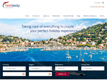 Tablet Screenshot of nextaway.com